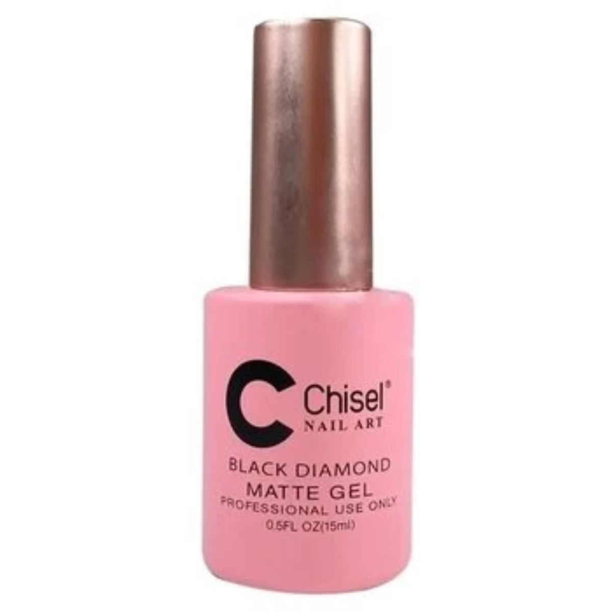 CHISEL | BLACK DIAMOND GEL | MATTE TOP COAT - 0.5 OZ