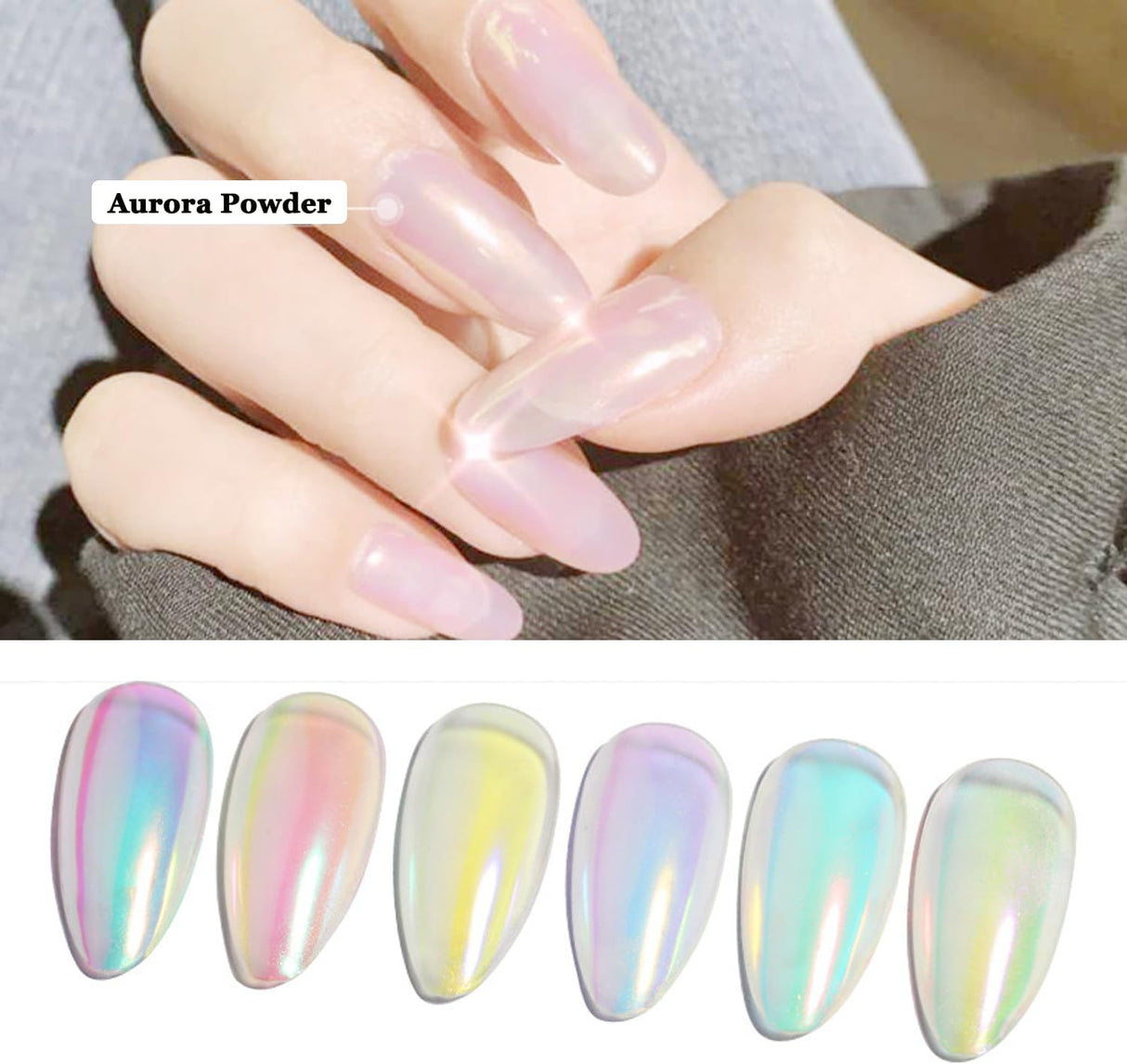 CHROME NAIL | MERMAID AURORA