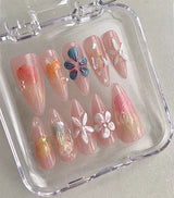 Storage Box Plastic with 12 Pcs Clear  Cases