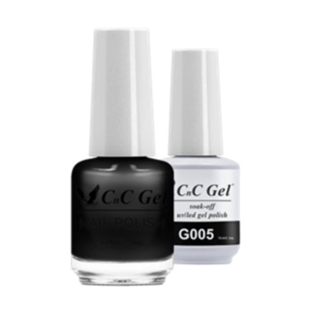 CNC - Gel + Lacquer - Black Duo Pack