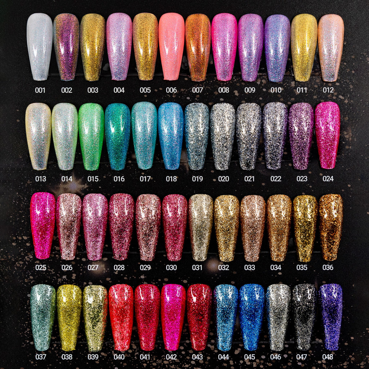 Jackie Signature Sparking Gel Collection Set 48 Colors