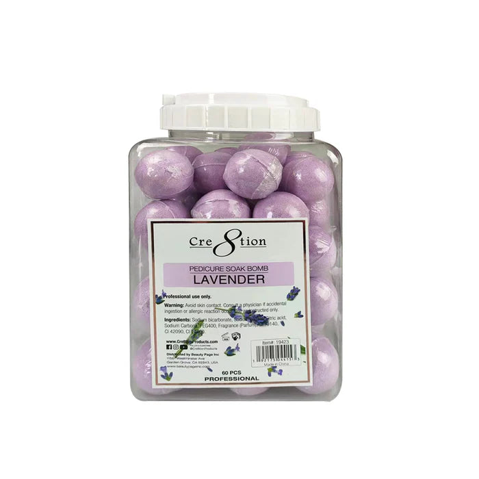 Cre8tion - Pedicure Soak Bomb - Lavender 30g