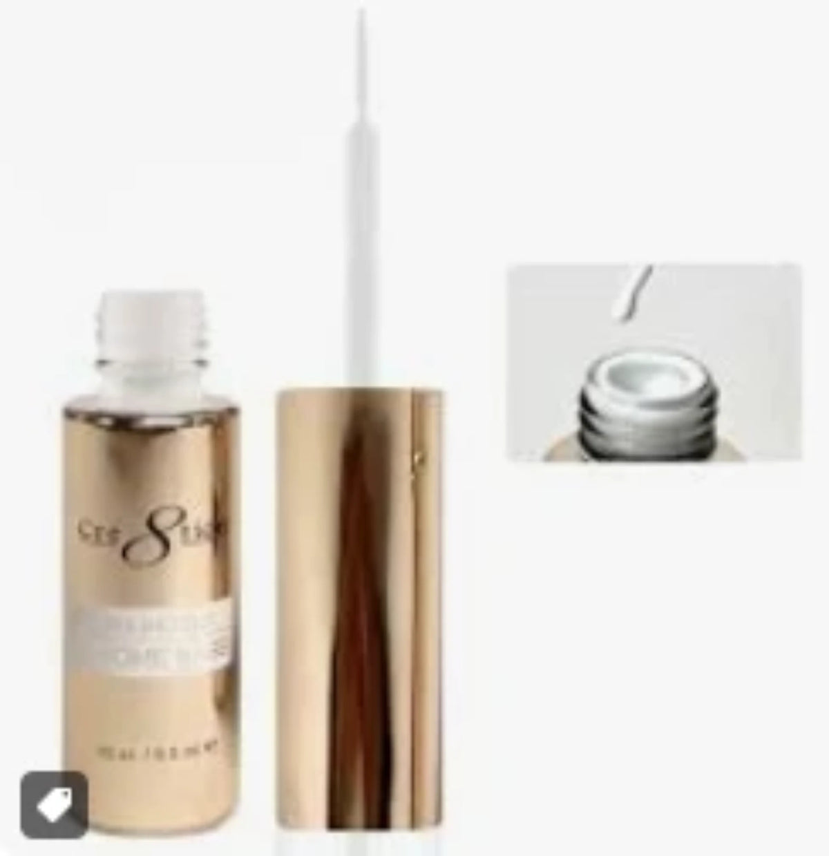 CRE8TION DETAILING NAIL ART GEL CHROME BASE- #03 WHITE