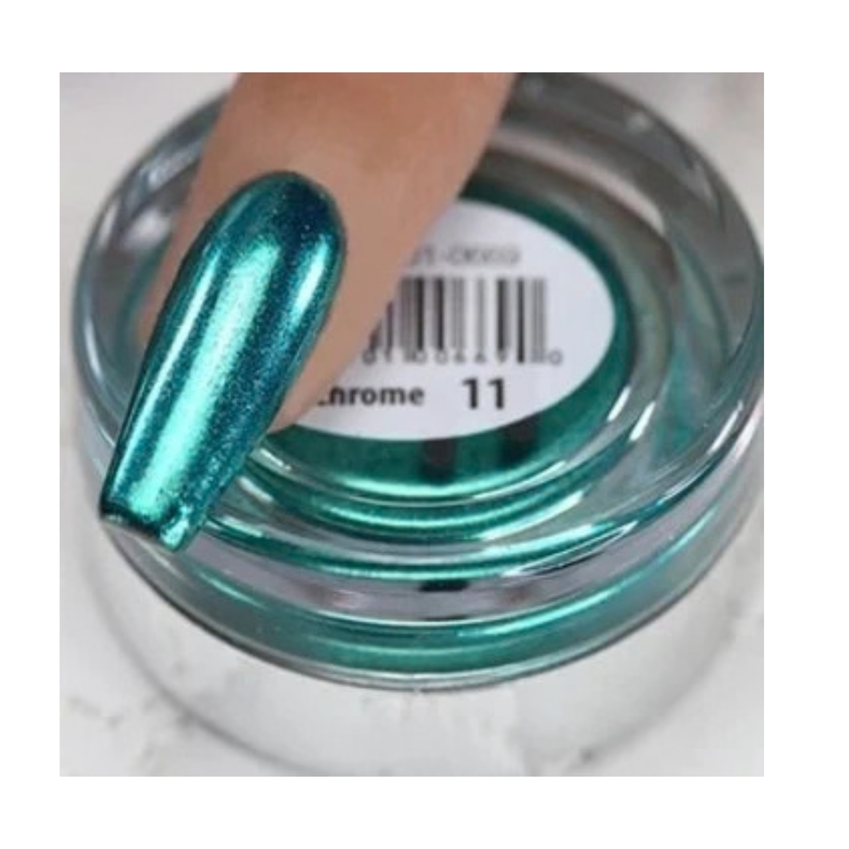 CRE8TION | #11 TURQUOISE CHROME NAIL ART EFFECT - 1G