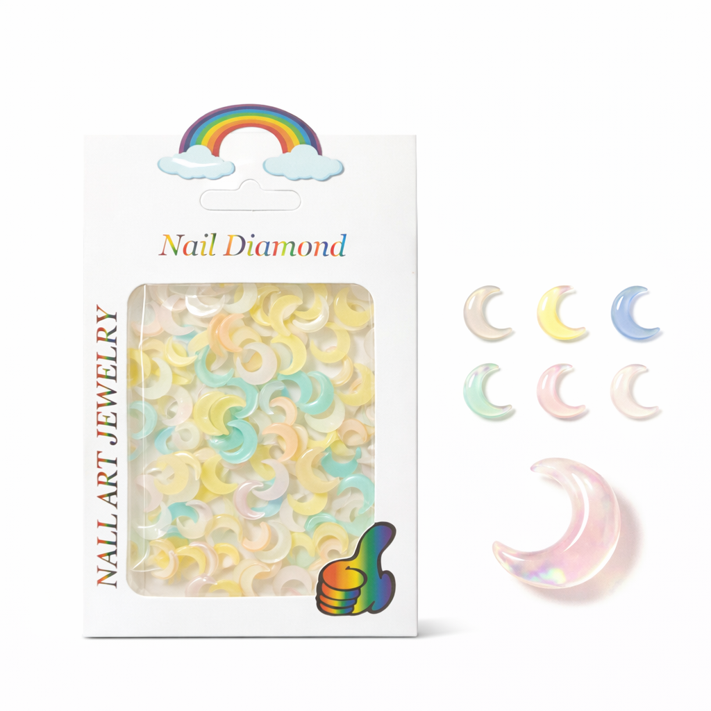 NAIL CHARM | CRESCENT MOON