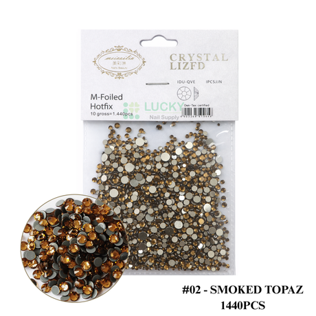 CRYSTAL LIZFD | RHINESTONE MIXED SIZE | Bag of 1440 pcs