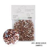 CRYSTAL LIZFD | RHINESTONE MIXED SIZE | Bag of 1440 pcs