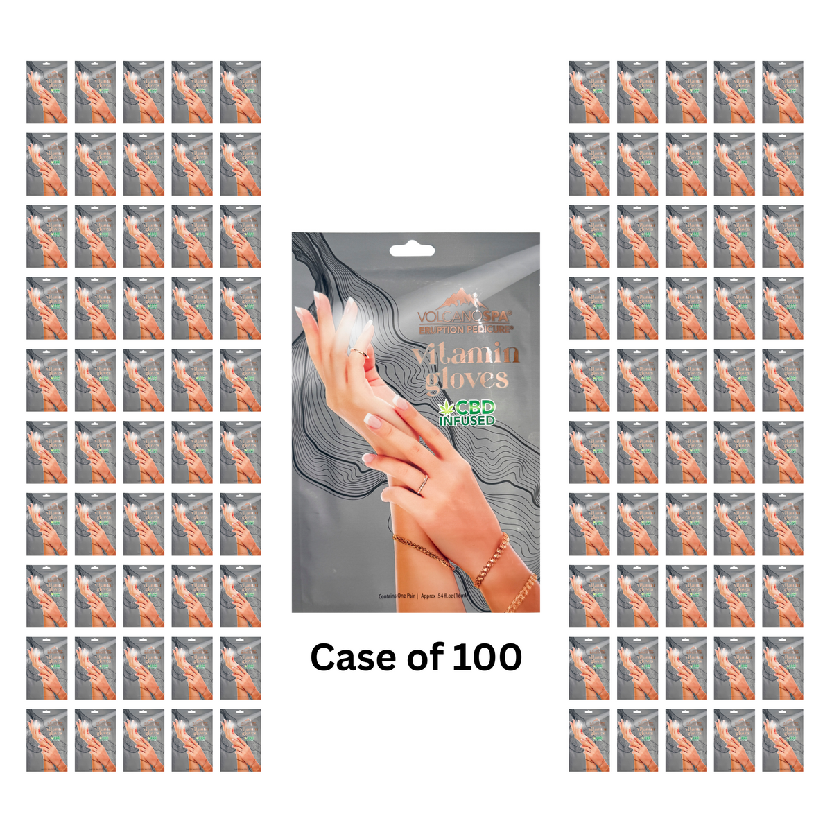 VITAMIN GLOVES | VOLCANOSPA | CBD INFUSED Case of 100