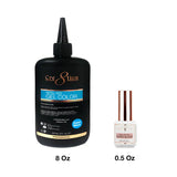 CRE8TION | SOAK OFF GEL - SUPER BLACK (Refill - 8oz)