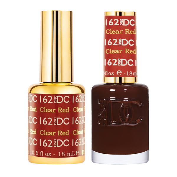DND | DC 162 CLEAR RED – Lucky Nail Supply
