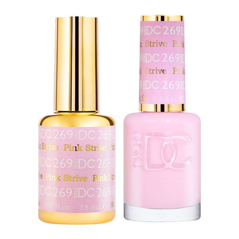 DND | DC 269 PINK STRIVE – Lucky Nail Supply