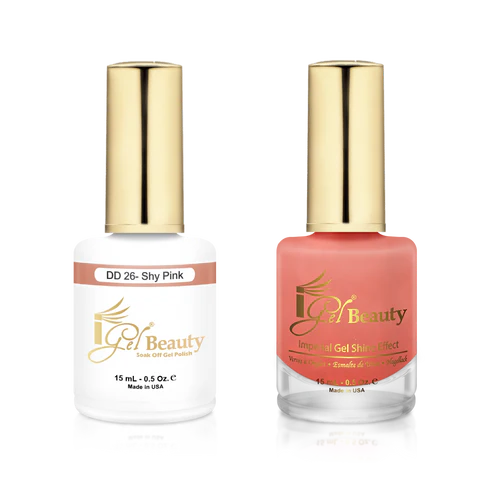 IGEL BEAUTY | GEL & LACQUER | DD026 SHY PINK