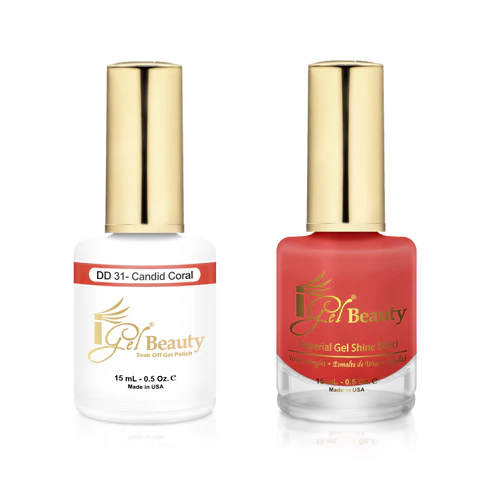 IGEL BEAUTY | GEL & LACQUER | DD031 CANDID CORAL