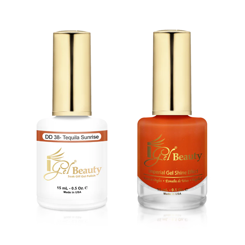 IGEL BEAUTY | GEL & LACQUER | DD038 TEQUILA SUNRISE
