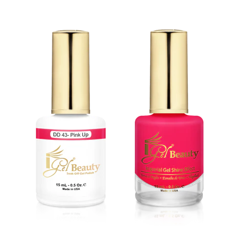 IGEL BEAUTY | GEL & LACQUER | DD043 PINK UP