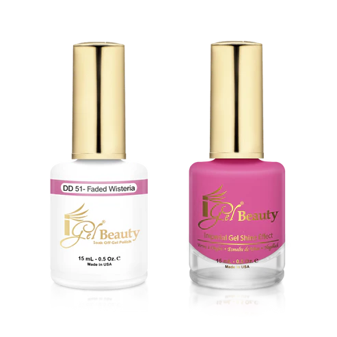 IGEL BEAUTY | GEL & LACQUER | DD051 FADED WISTERIA