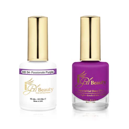 IGEL BEAUTY | GEL & LACQUER | DD054 PASSIONATE PURPLE