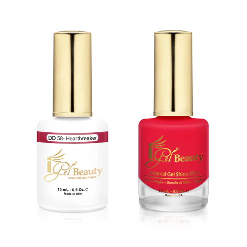 IGEL BEAUTY | GEL & LACQUER | DD058 HEARTBREAKER