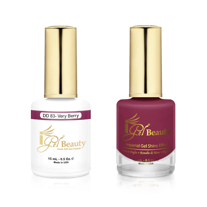 IGEL BEAUTY | GEL & LACQUER | DD083 VERY BERRY