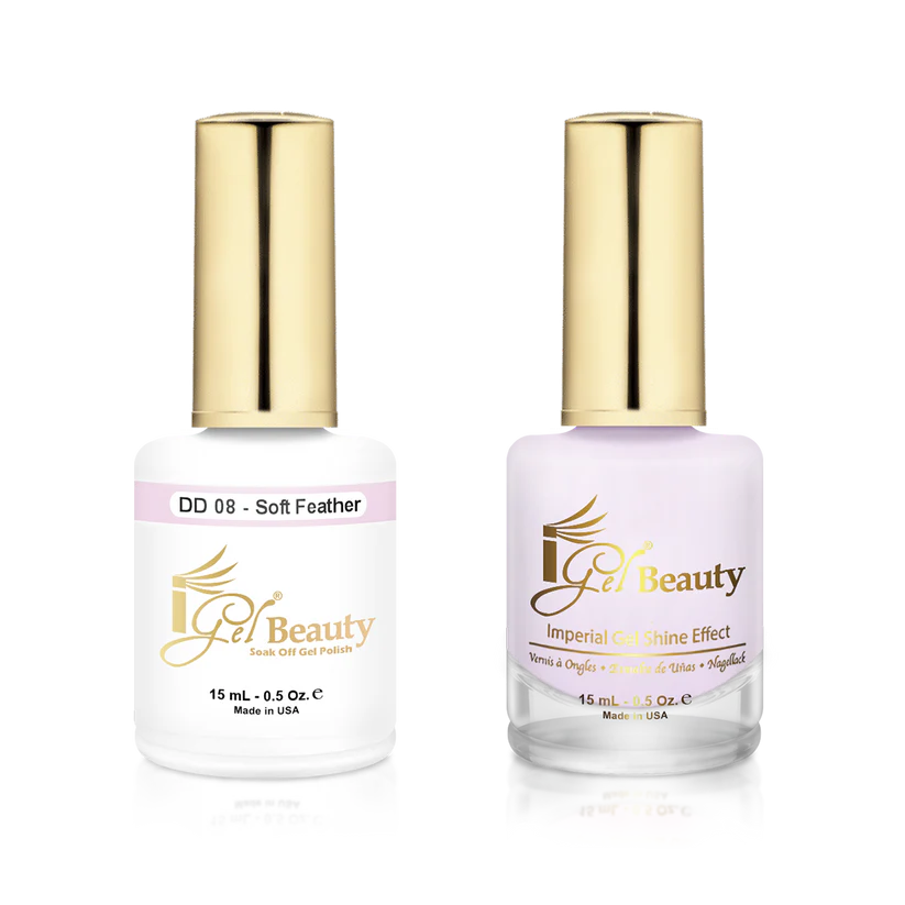 IGEL BEAUTY | GEL & LACQUER | DD008 SOFT FEATHER