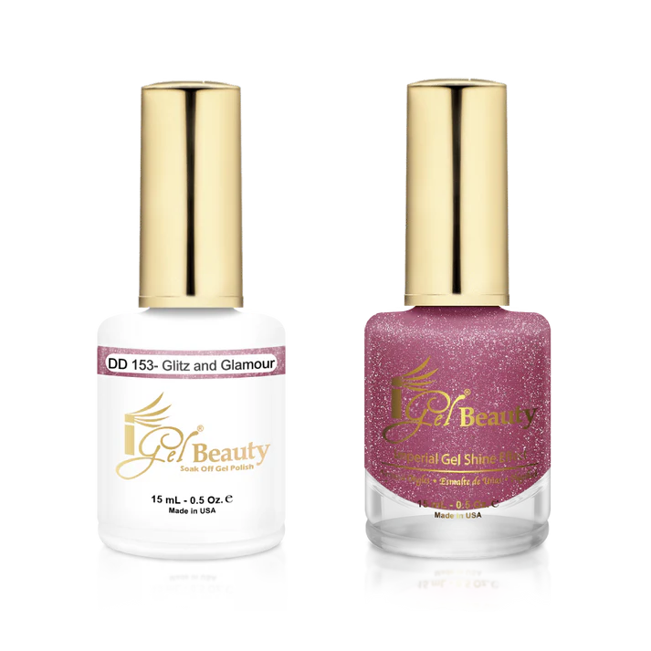 IGEL BEAUTY | GEL & LACQUER | DD153 GLITZ & GLAMOUR