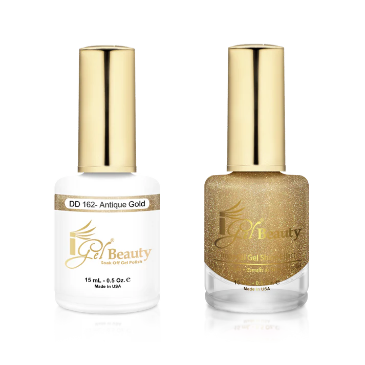 IGEL BEAUTY | GEL & LACQUER | DD162 ANTIQUE GOLD