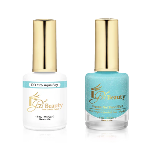 IGEL BEAUTY | GEL & LACQUER | DD192 AQUA SKY