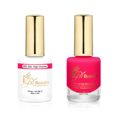 IGEL BEAUTY | GEL & LACQUER | DD208 HIGH DRAMA