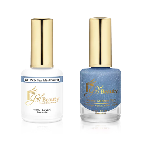 IGEL BEAUTY | GEL & LACQUER | DD222 TEAL ME ABOUT IT