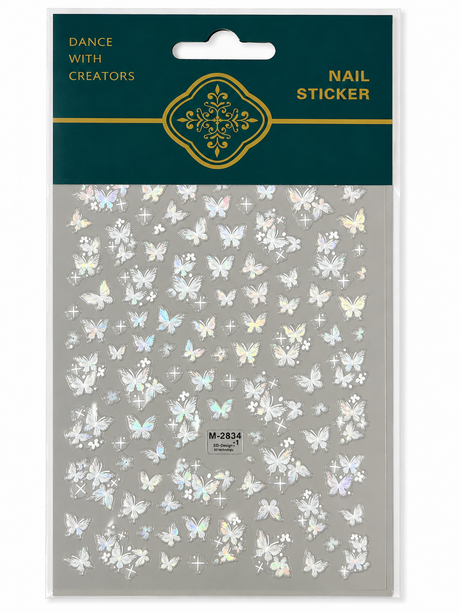 NAIL DECAL STICKER | BUTTERFLY & BUG