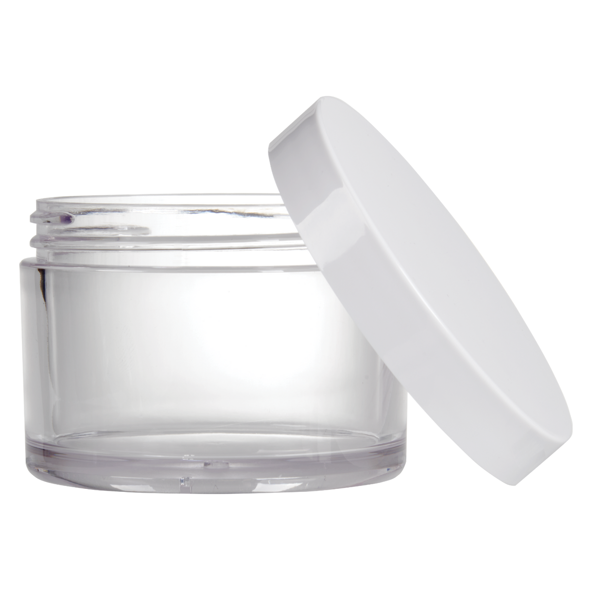 BURMAX | CLEAR EMPTY JAR DOUBLE - WALLED 2 OZ