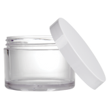 BURMAX | CLEAR EMPTY JAR DOUBLE - WALLED 2 OZ