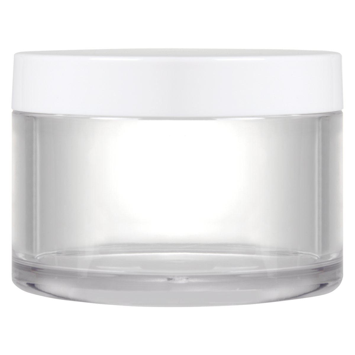 BURMAX | CLEAR EMPTY JAR DOUBLE - WALLED 2 OZ