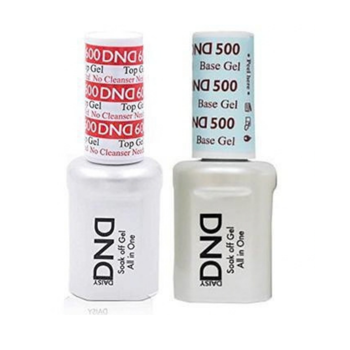 DND - Gel Base & No Cleanse Top #600 - Duo Pack