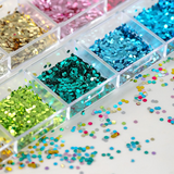 NAIL GLITTER | MINI DOT NAIL SEQUIN (12 color)