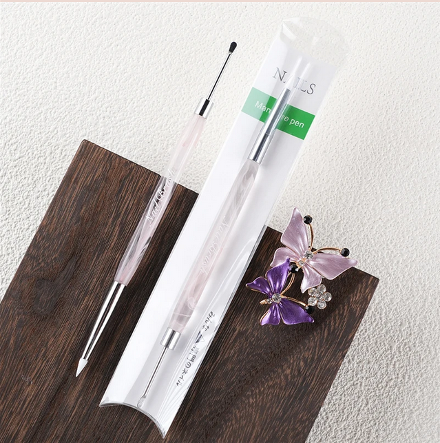 NAIL ART TOOL | Silicone Carving Pen 2 Head