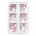 Rhinestone - Box of 6 Shapes - Rhinestone 6 shapes (Pink)