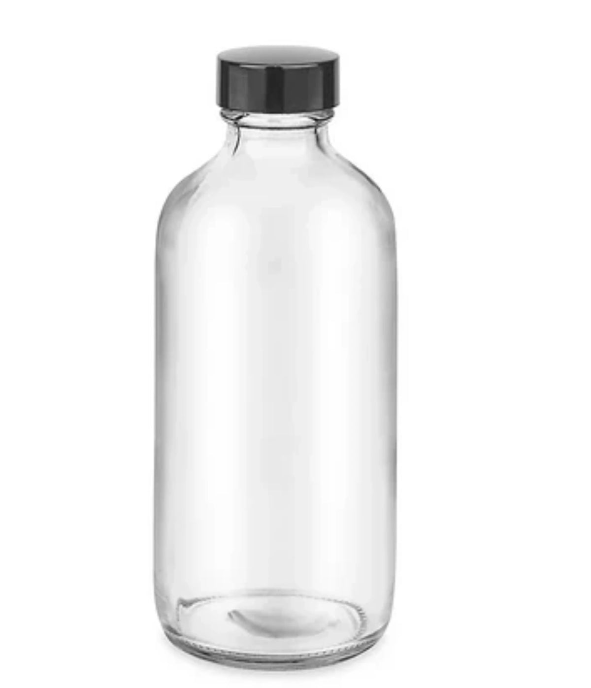 EMPTY GLASS BOTTLE - 8OZ