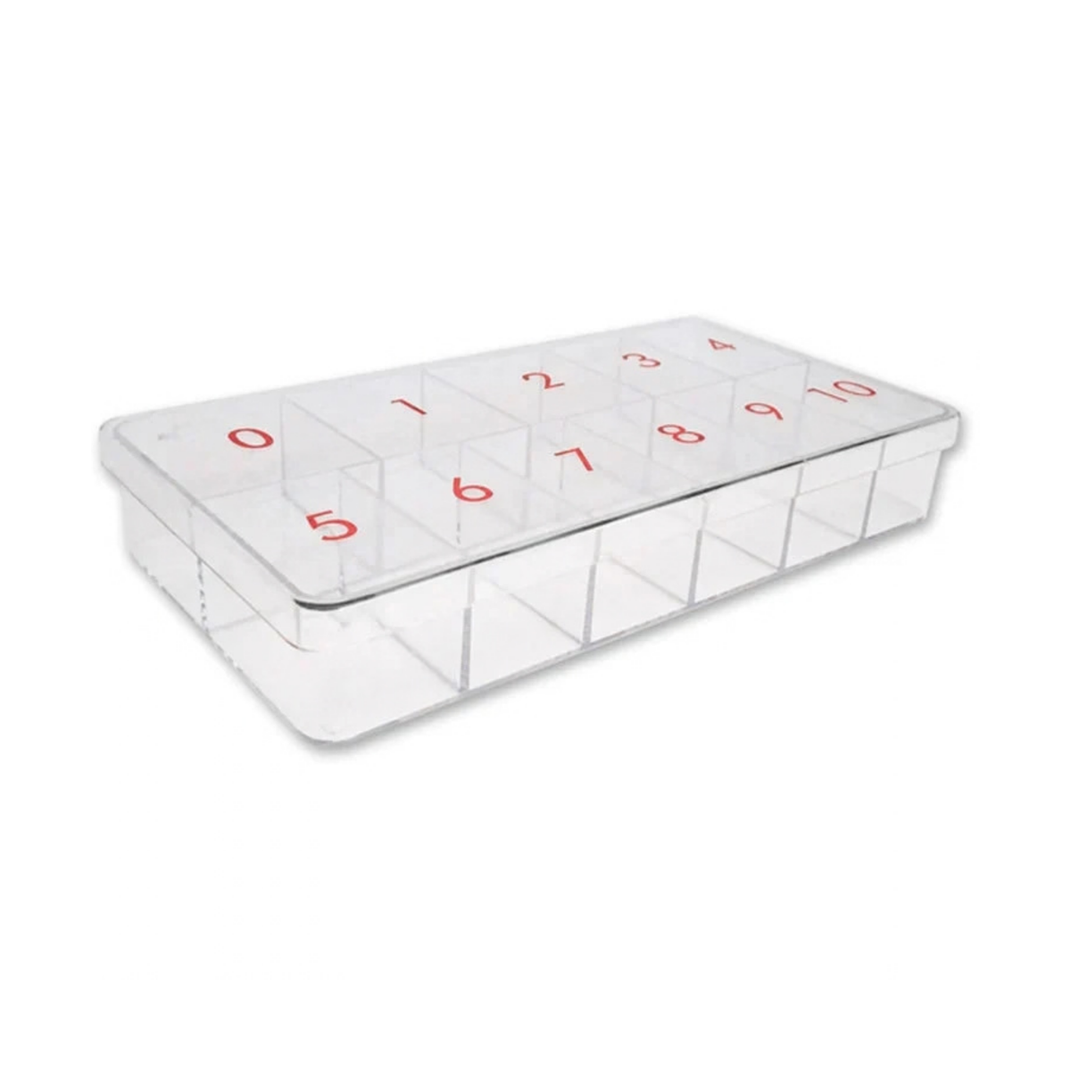Empty Nail Tip Box - Clear