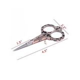 EUROPEAN CLASSICAL | SCISSOR STAINLESS STEEL - 4.6"