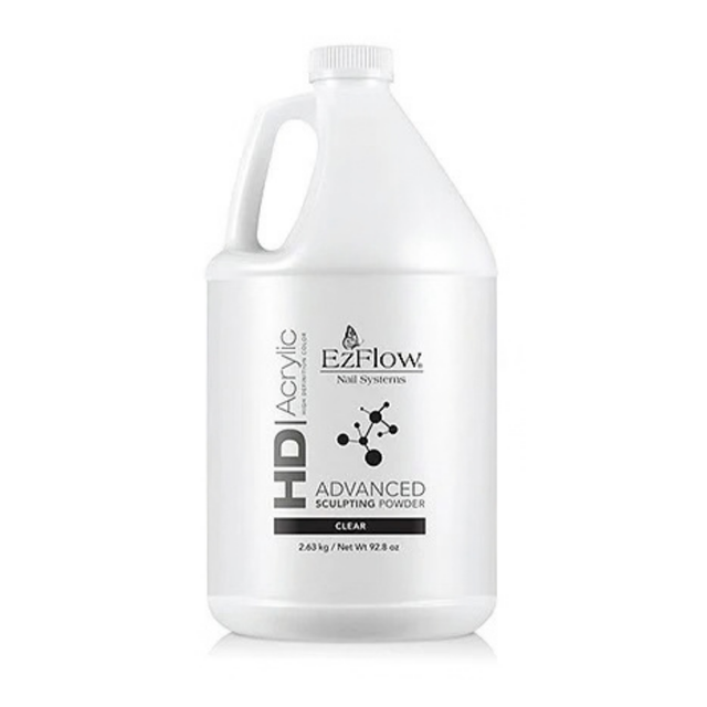 Ezflow - HD Acrylic Powder - Clear (92.8 oz)