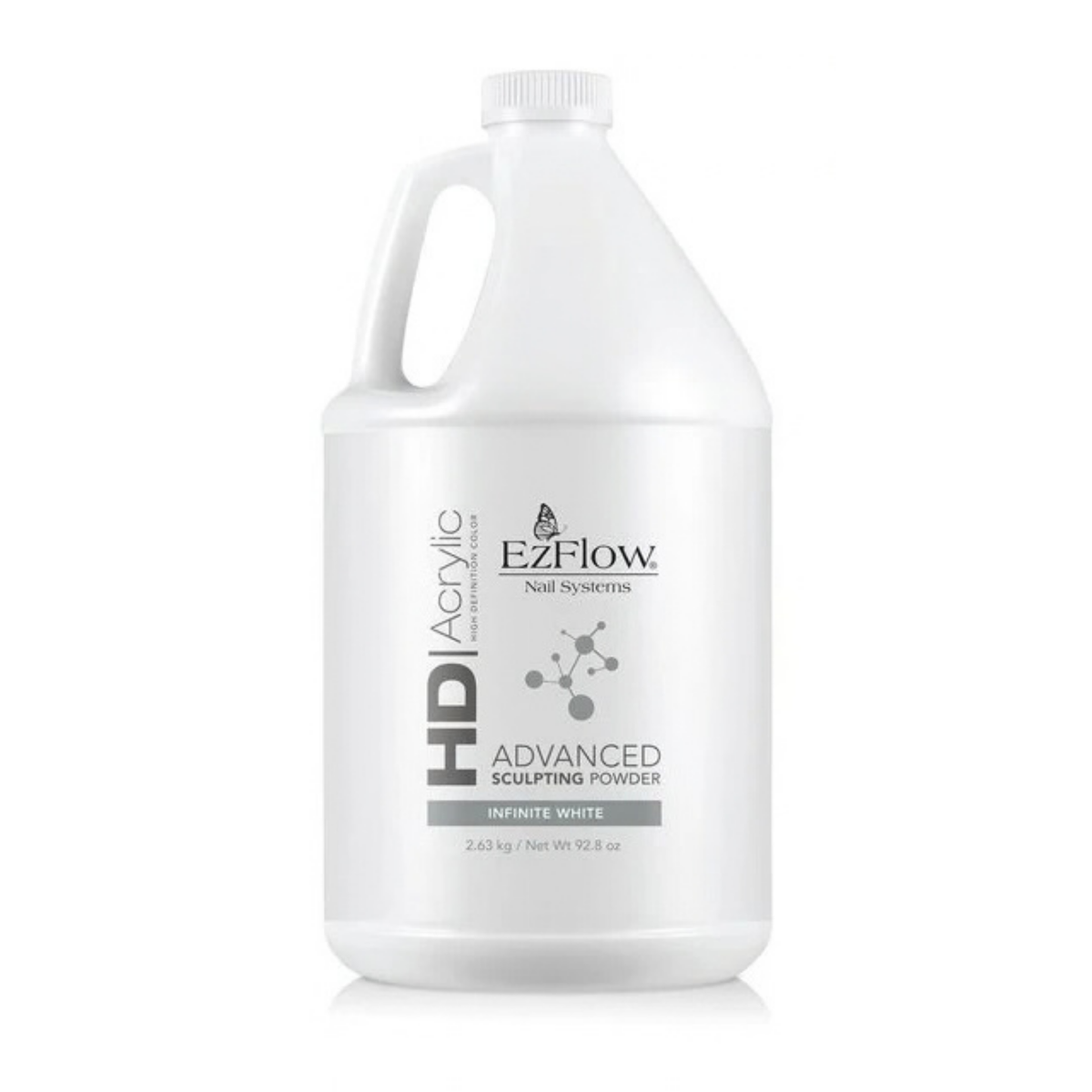 Ezflow - HD Acrylic Powder - Infinite White (92.8 oz)