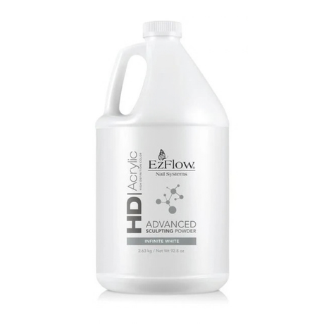Ezflow - HD Acrylic Powder - Infinite White (92.8 oz)