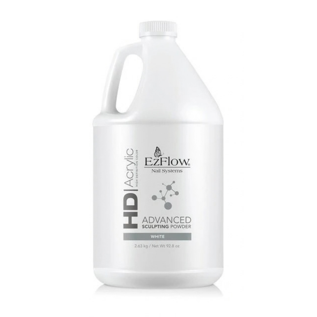 Ezflow - HD Acrylic Powder - White (92.8 oz)