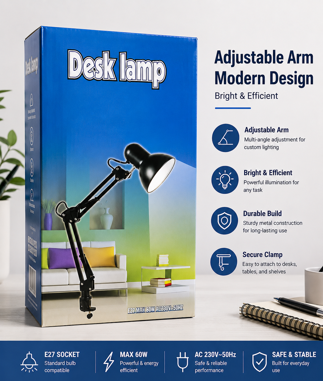 TABLE LAMP | F-811 DESK TYPE