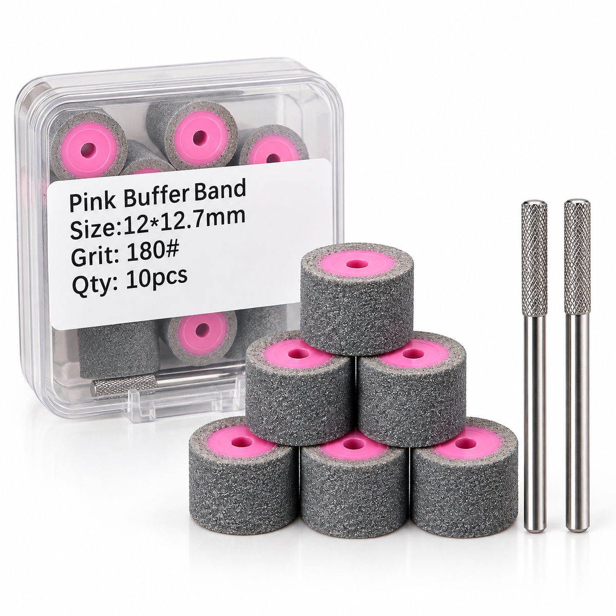 BUFFER BAND | Included 2 cuticle bit