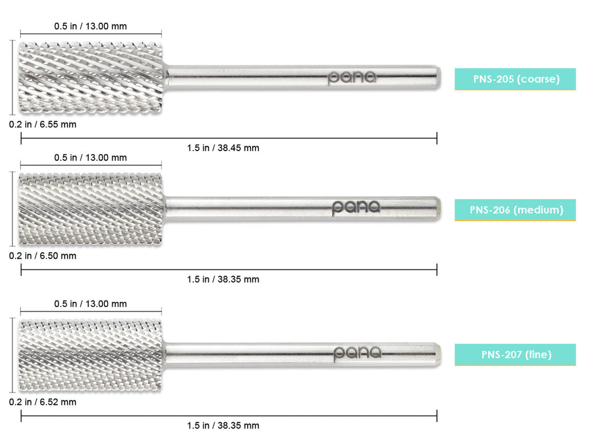 PANA 3/32" LARGE SILVER BARREL BIT -