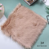 PHOTO PUFFY FUR MAT