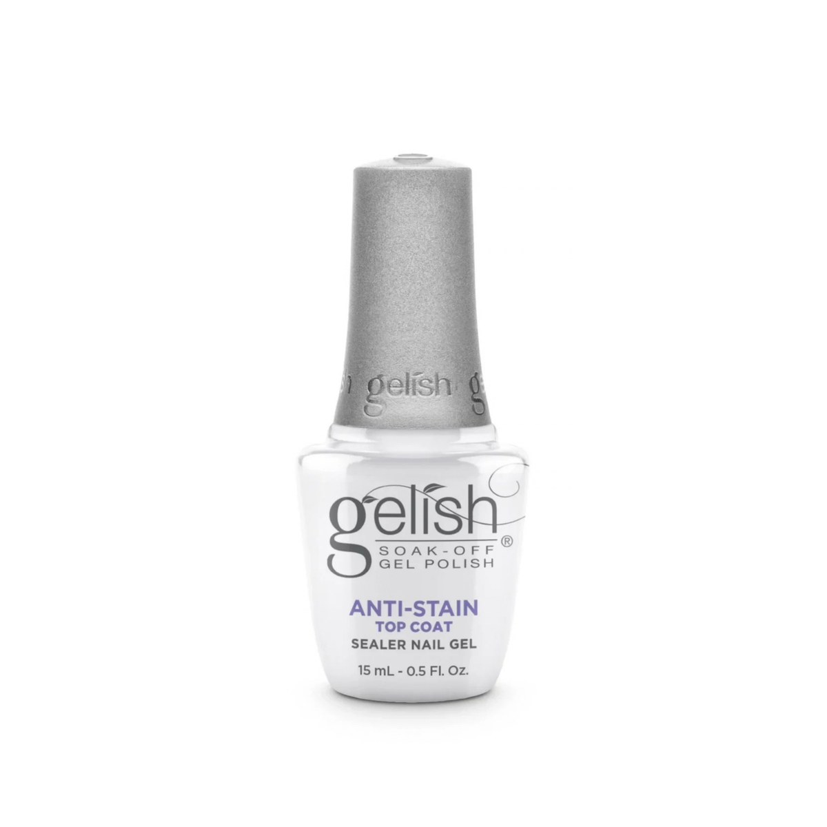 GELISH | SOAK OFF GEL | ANTI STAIN TOP COAT 15ML