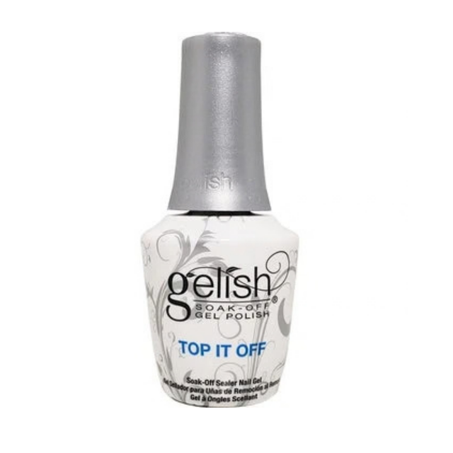 Gelish - Soak Off Gel - Top It Off - Gel Top Coat (0.5 oz)